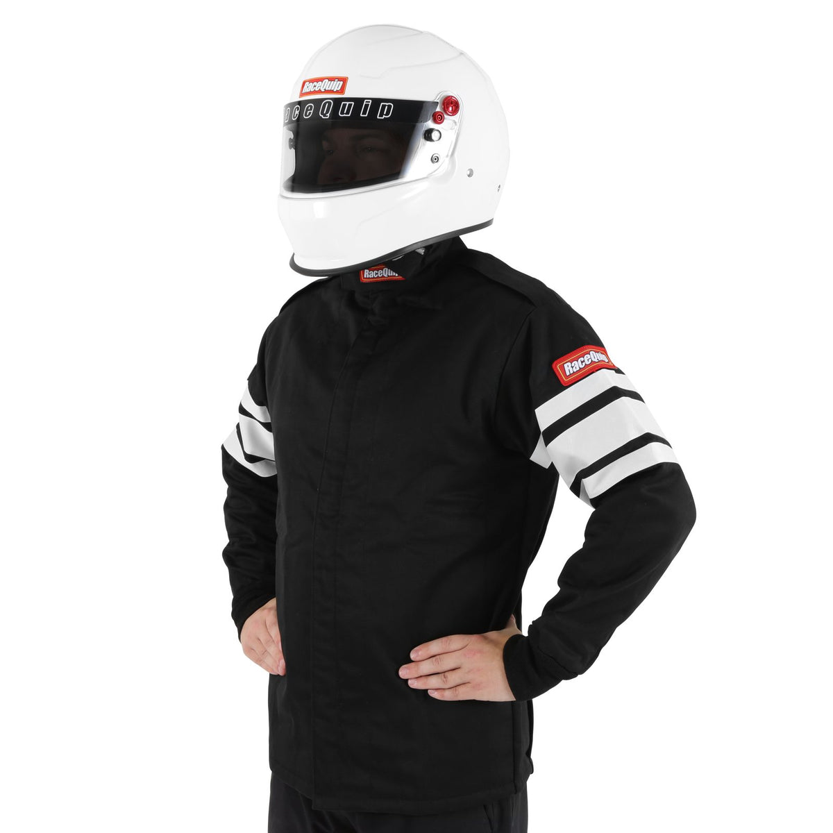 RaceQuip 121003 Black SFI-5 Jacket - Medium