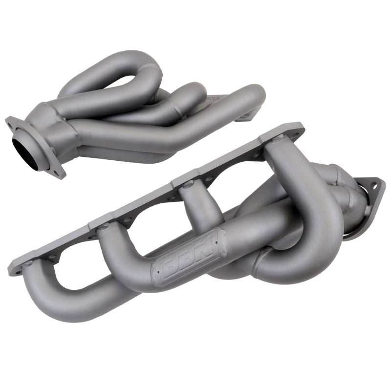 BBK Performance 1512 Shorty Tuned Length Headers 1-5/8 Titanium Ceramic for 1986-1993 Ford Mustang (5.0L) Excluding GT40P Heads