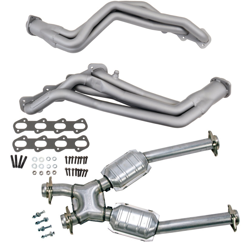 BBK Performance 15332 Long Tube Headers with Catted X-Pipe for 1999-2004 Ford Mustang Cobra Mach 1