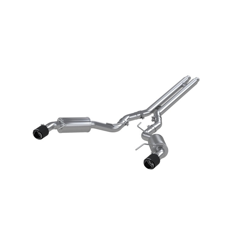 MBRP 15-17 Ford Mustang GT 5L 3in Catback with 4.5in Carbon Fiber Tips