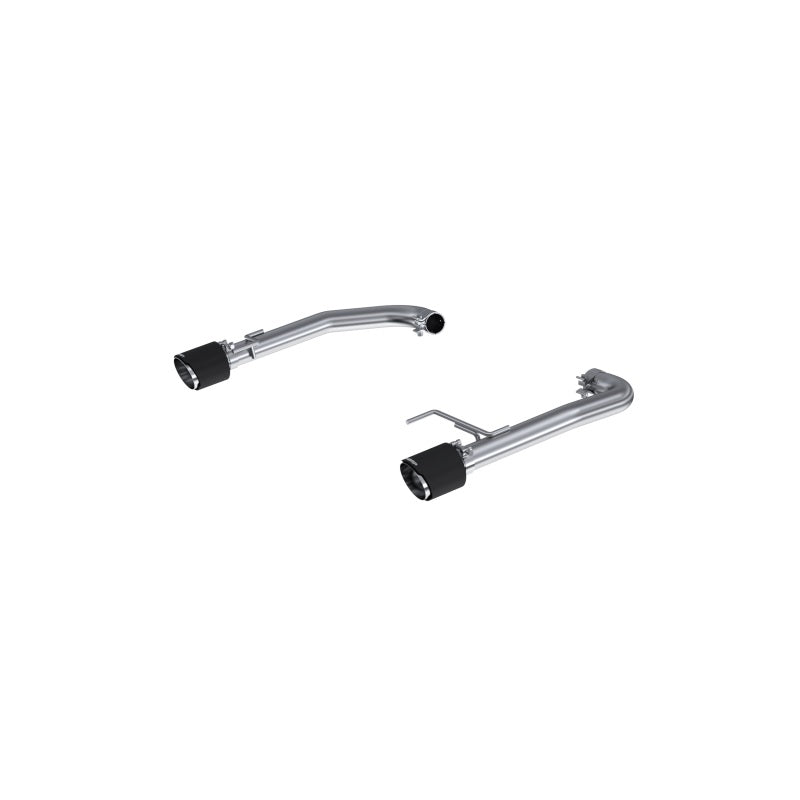 MBRP Mustang T304 2.5in Axle Back with Dual CF SS Tips - T304