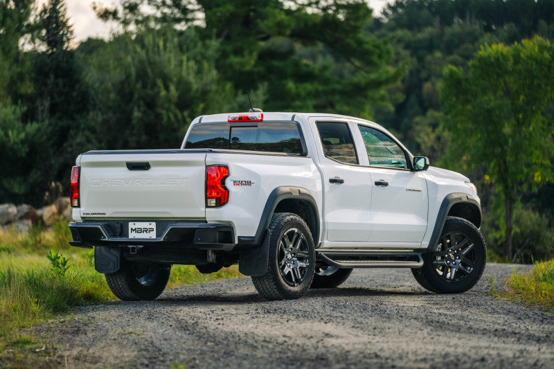 MBRP S5017304 2023 Chevy Colorado/GMC Canyon Stainless Steel 3in Cat-Back, Single High Clearance Rear Exit - #S5017304