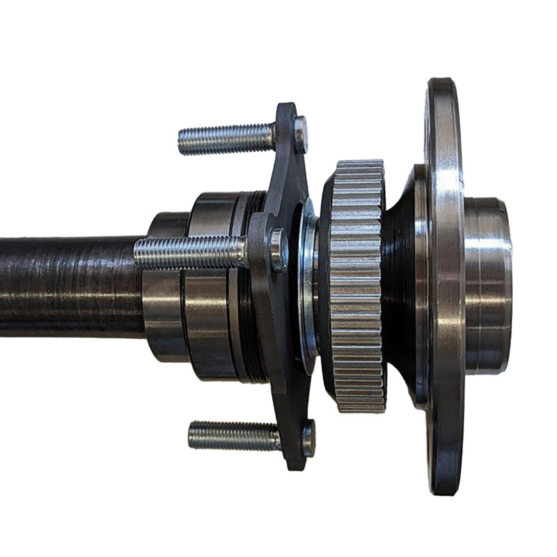 Yukon Gear & Axle YA WD44JLRUB-R-SBK Chromoly Rear Axle Kit Dana 44 Narrow Track with E-Locker Right Hand 33.25in Long