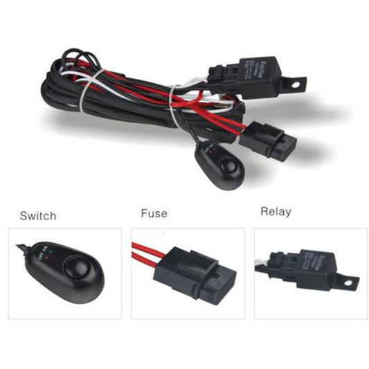 DV8 Offroad Wiring Harness w/ Relay & Switch - #WIRE HARNESS