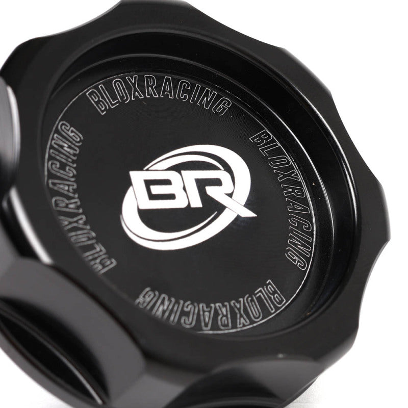 BLOX Racing Billet Honda Oil Cap - Black BXAC-00501-BK
