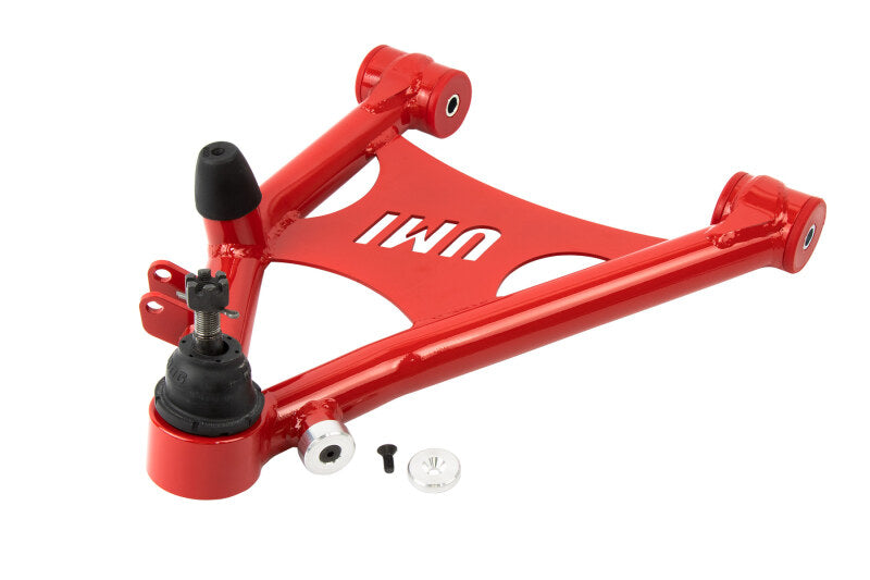 UMI Performance 2051-R Front Lower A-Arms Polyurethane Coilover Specific Red