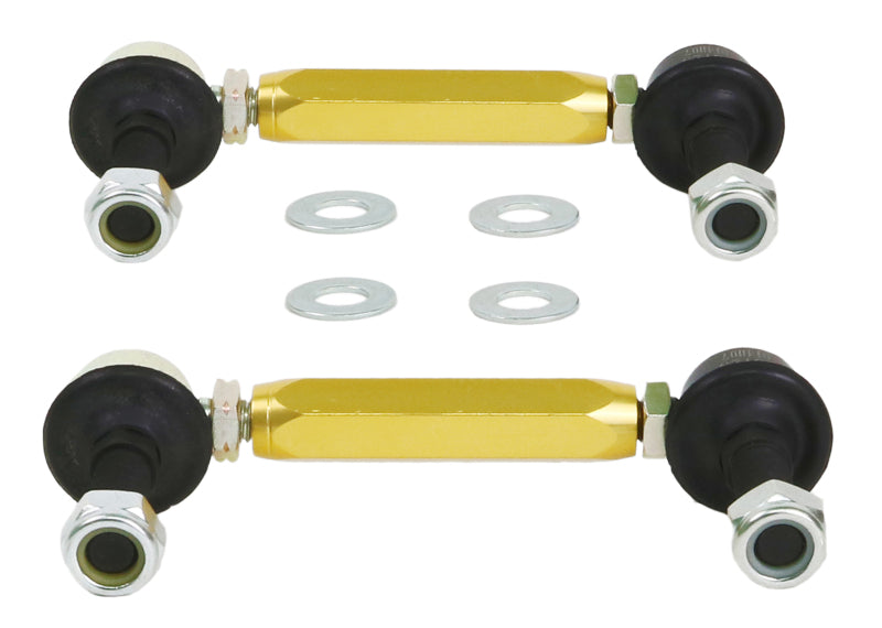 Whiteline KLC180-135 Universal (25mm 30mm) Adjustable Heavy Duty Ball Joints Sway Bar Link for 2005-2021 Nissan Frontier, 2003-2014 Volvo XC90, 2001-2009 Volvo S60 and More