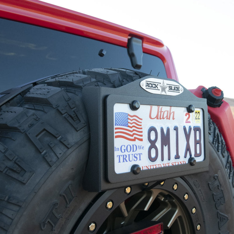 Rock Slide Engineering Any Size Spare Tire Ez Plate