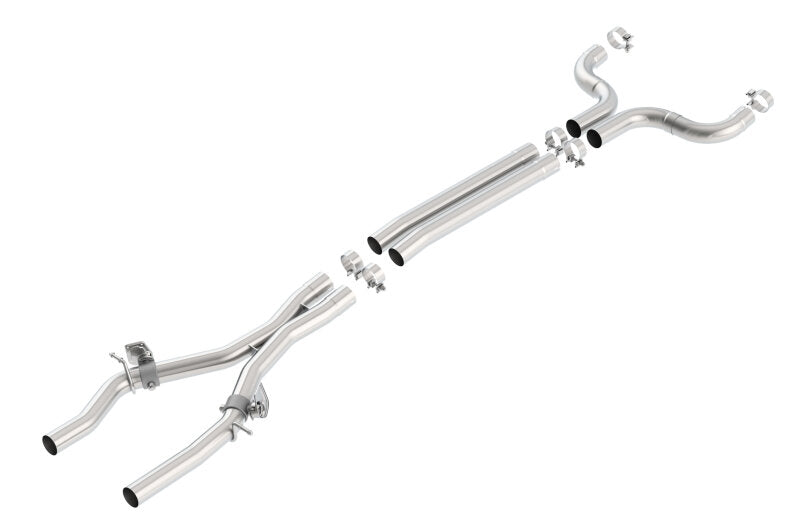 Borla 60610 2016 Camaro SS 6.2L V8 X-Pipe w/ Mid Pipes w/ AFM Valves - #60610