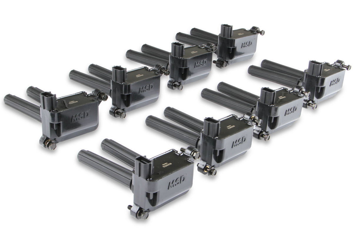 MSD 825583 Blaster Ignition Coil - Gen III for HEMI 05-24 - Black - 8-Pack 5.7/6.1/6.2/6.4