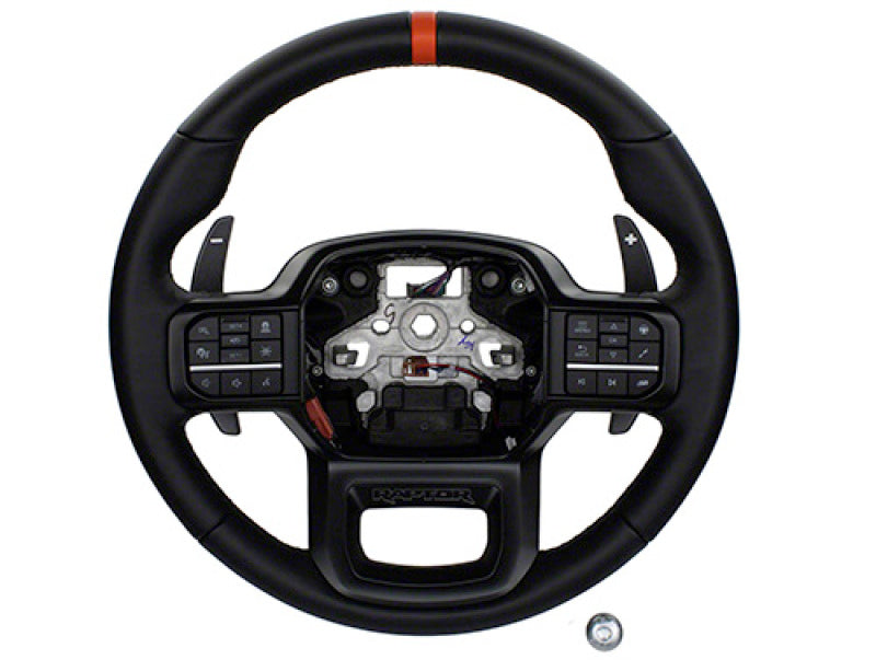 Ford Racing for 2021-2026 F-150 Raptor Steering Wheel Kit - Black