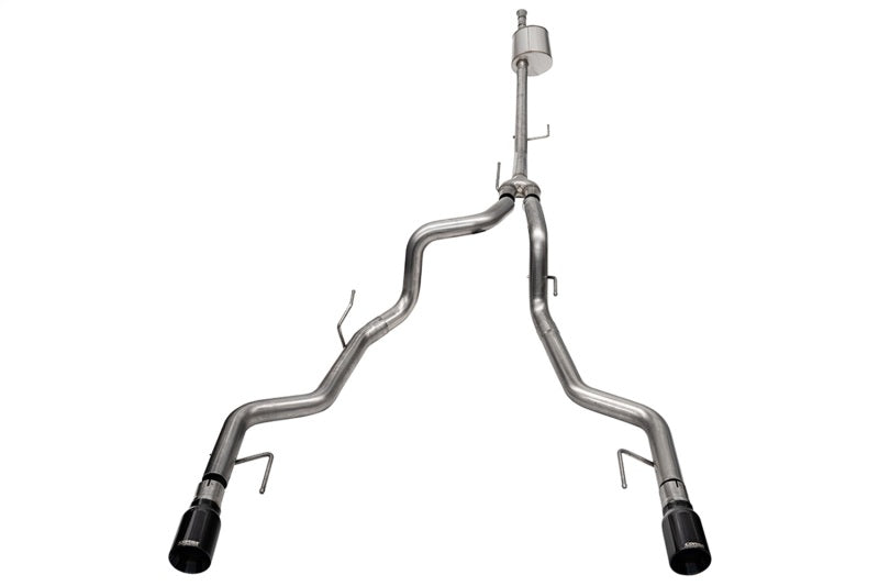 Corsa 2022-2026 Ford F-150 SuperCrew/5.5ft Bed 5.0L V8 Sport Cat-Back Dual Rear Exit-Black PVD