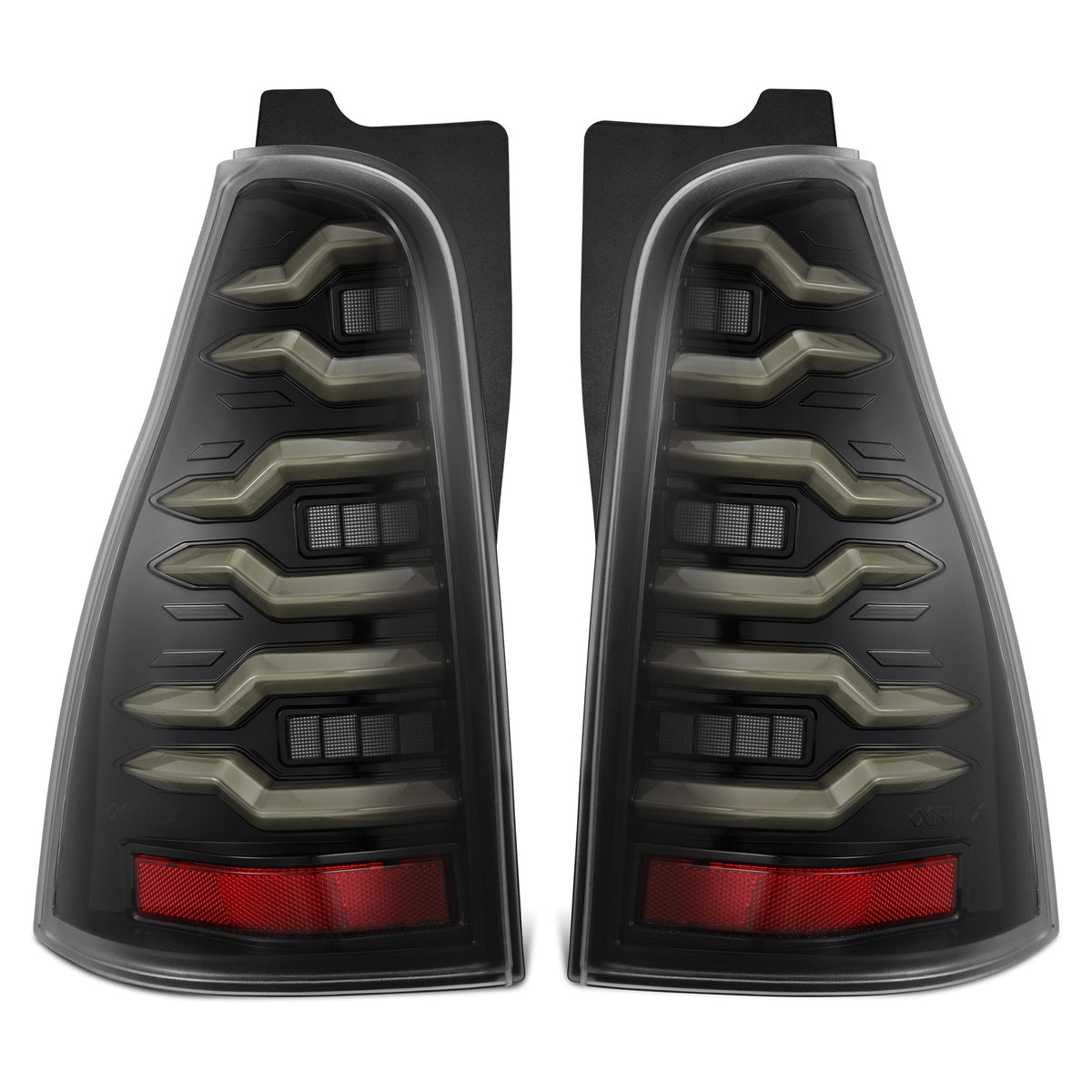 AlphaRex 690070 03-09 Toyota 4Runner LUXX-Series LED Tail Lights- Black