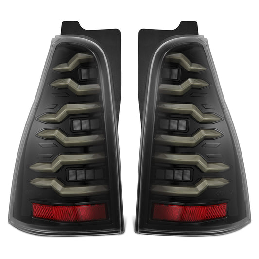 AlphaRex 690070 03-09 Toyota 4Runner LUXX-Series LED Tail Lights- Black