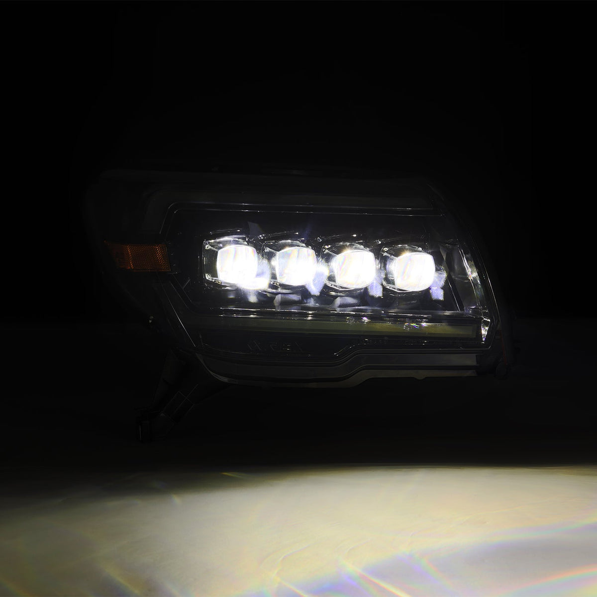 AlphaRex 880369 2003-2009 Toyota 4Runner NOVA-Series Projector Headlights Alpha-Black