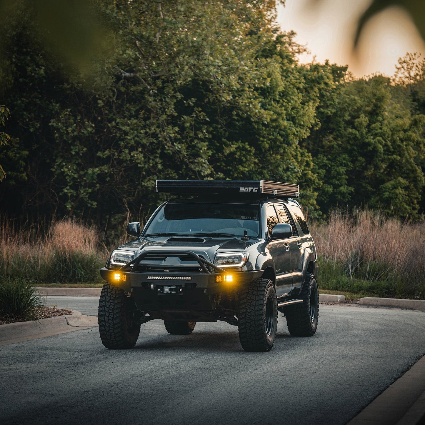 AlphaRex 880371 03-09 Toyota 4Runner NOVA LED Projector Headlights Black w/Activation Light/Sequential Signal/Switchback DRL