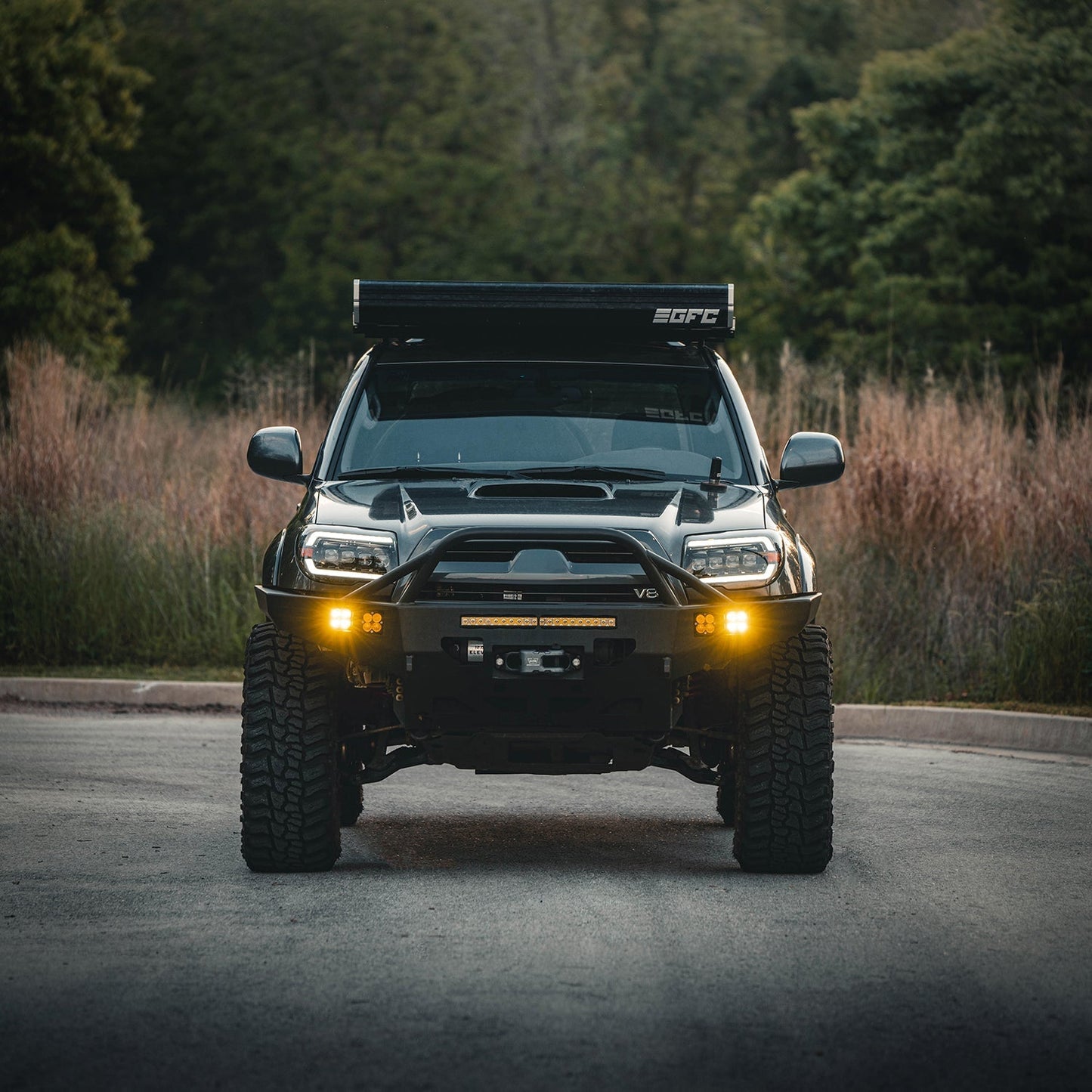 AlphaRex 880371 03-09 Toyota 4Runner NOVA LED Projector Headlights Black w/Activation Light/Sequential Signal/Switchback DRL