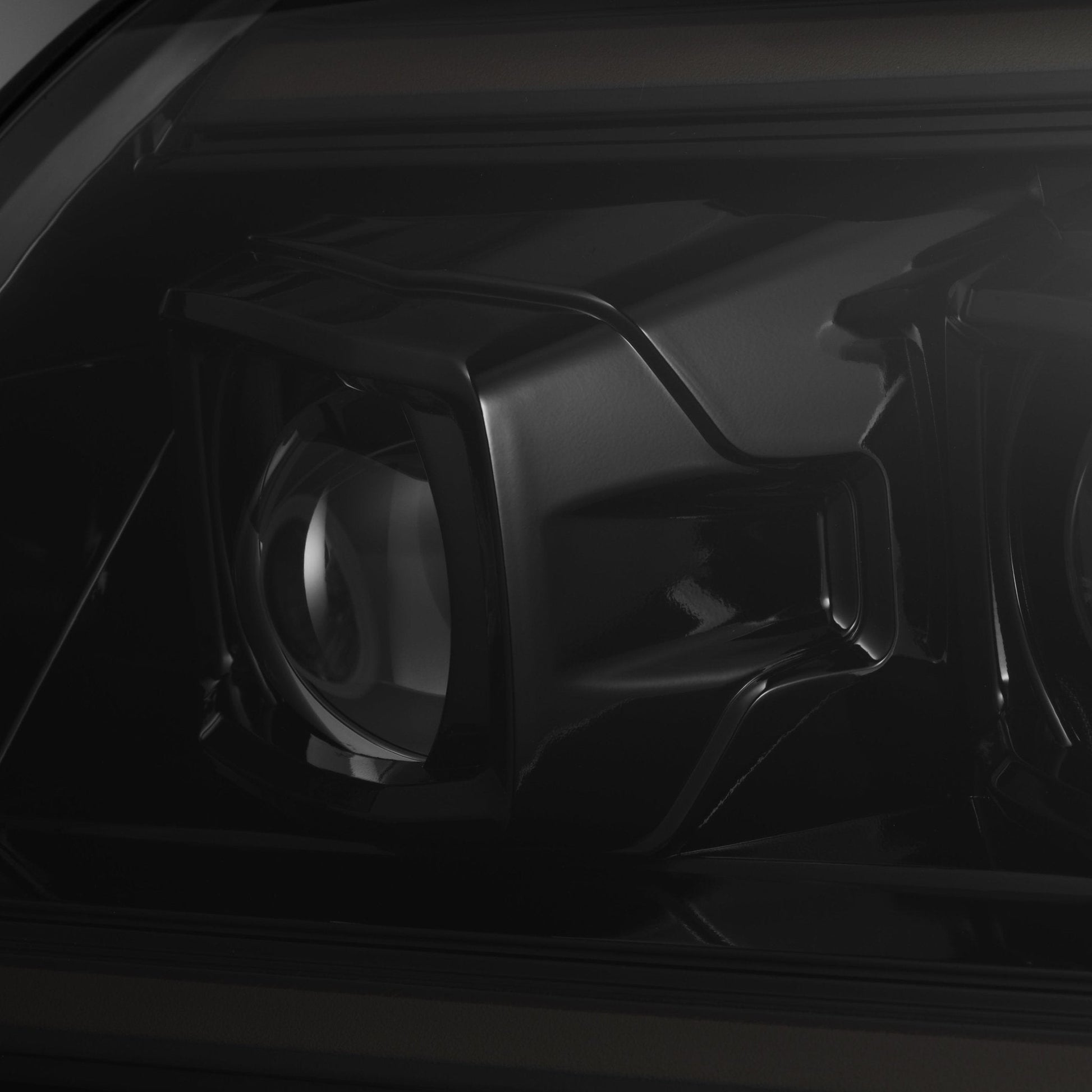 AlphaRex 880376 03-09 Toyota 4Runner PRO-Series Projector Headlights Alpha Black w/ Activation Light/Sequential Signal/DRL