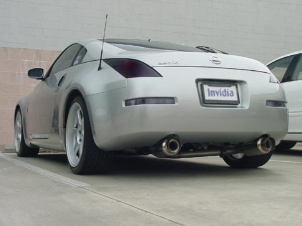 Invidia HS02N3ZGTP 02-08 Nissan 350Z Dual N1 Cat-back Exhaust