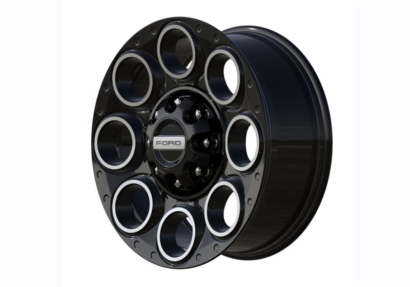 Ford Racing for 2005-2022 Super Duty 20in Black with Machined Face Wheel Kit