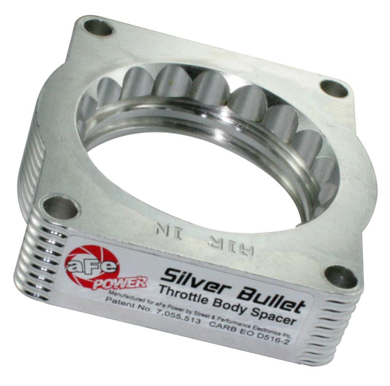 aFe Silver Bullet Throttle Body Spacers TBS Nissan Frontier/Pathfinder/Xterra 05-09 V6-4.0L - #46-36002
