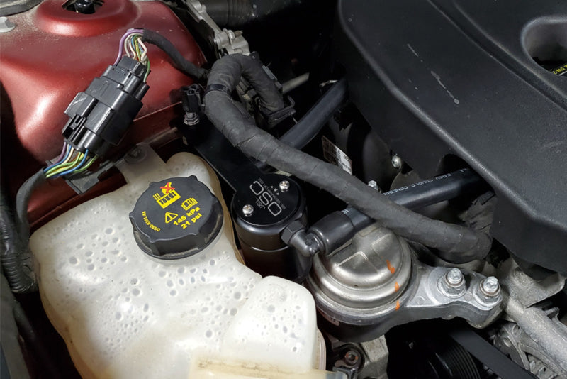 J&L 13-19 Ford Fusion 1.5L EcoBoost Oil Separator 3.0 Passenger Side