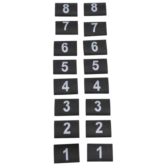 FAST 230-0007 Cylinder Numbering Kit 8.5mm Heat Shrink Universal