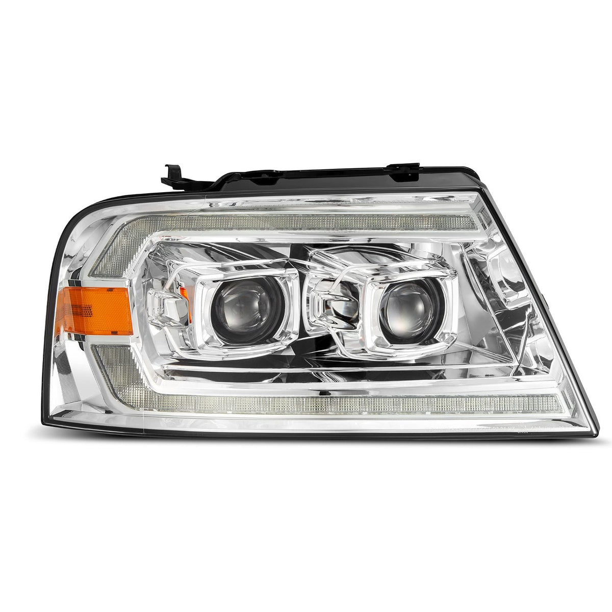 AlphaRex 880133 04-08 Ford F150 Chrome LUXX Series Projector headlights