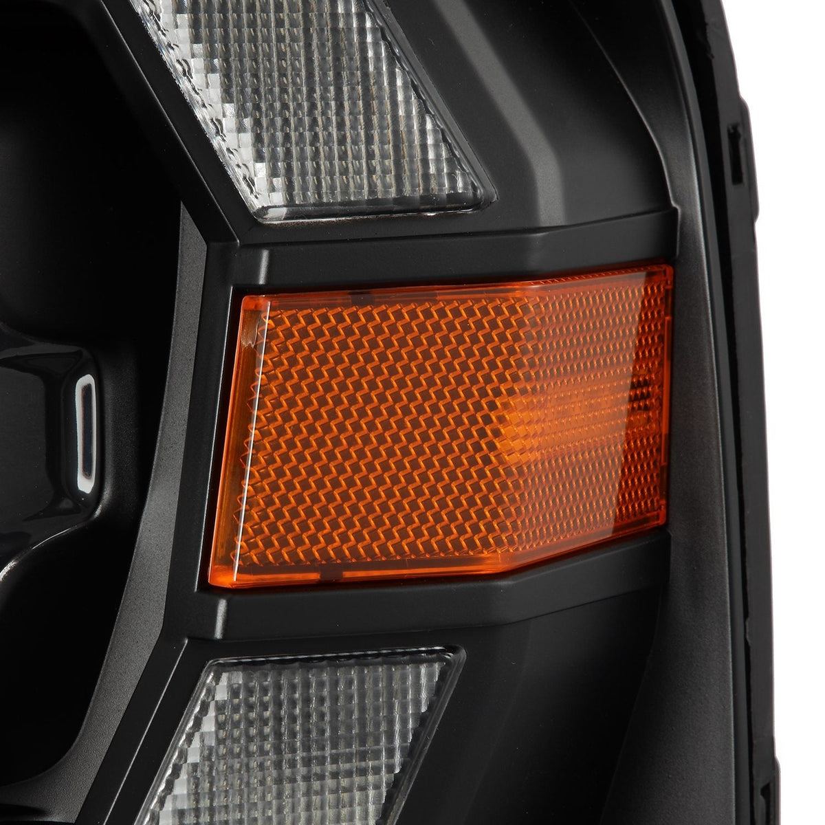 AlphaRex 880134 2004-2008 Ford F150 PRO-Series Projector Headlights Black with Sequential Signal and DRL