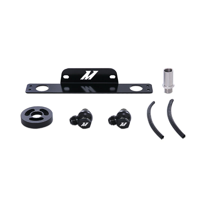 Mishimoto 10-15 Chevrolet Camaro SS Thermostatic Oil Cooler Kit - Black - #MMOC-CSS-10TBK