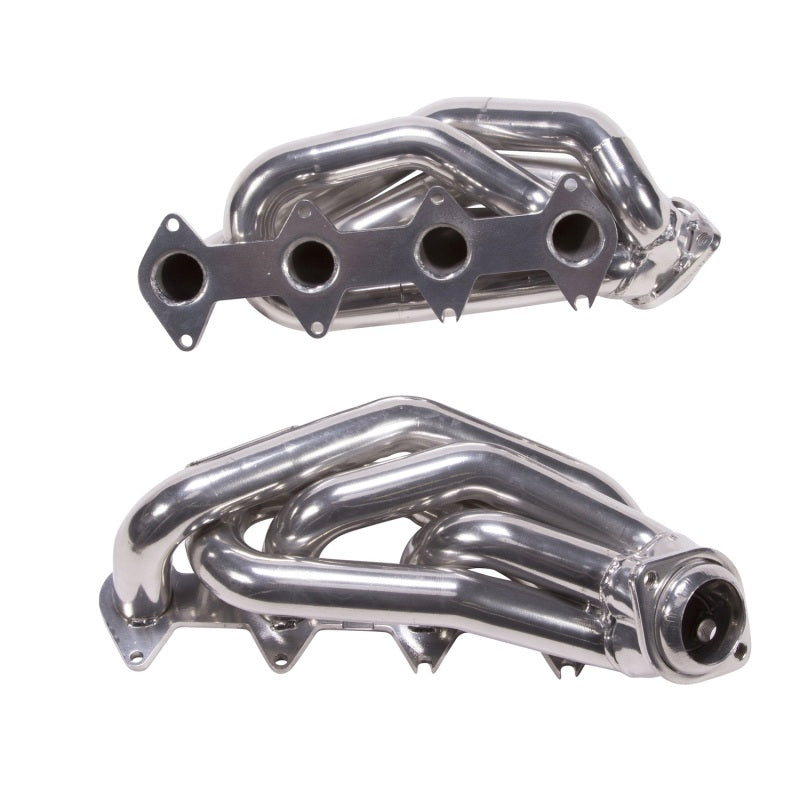 BBK Performance 16120 Shorty Headers 1-5/8 Silver Ceramic for 2005-2010 Ford Mustang GT 4.6L