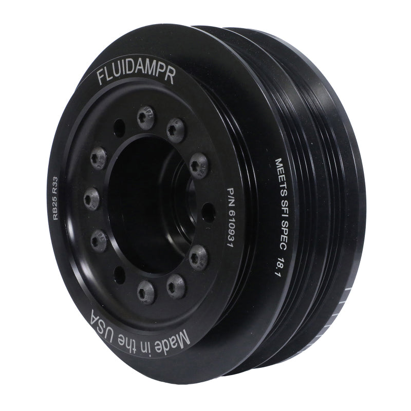 Fluidampr 94-98 Nissan Skyline R33 GTS25/GTS25T RB25DET Non-NEO Steel Internally Balanced Damper