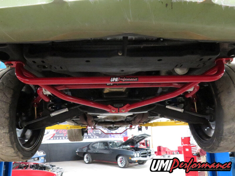 UMI Performance 3053-B Front Reinforcement Brace Bolt-In Black