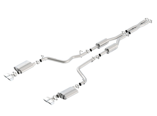 Borla 140708 09-14 Dodge Challenger R/T 5.7L RWD 2Dr. 2.5in. ATAK CB Exhaust - Dual Split Rear Exit - #140708