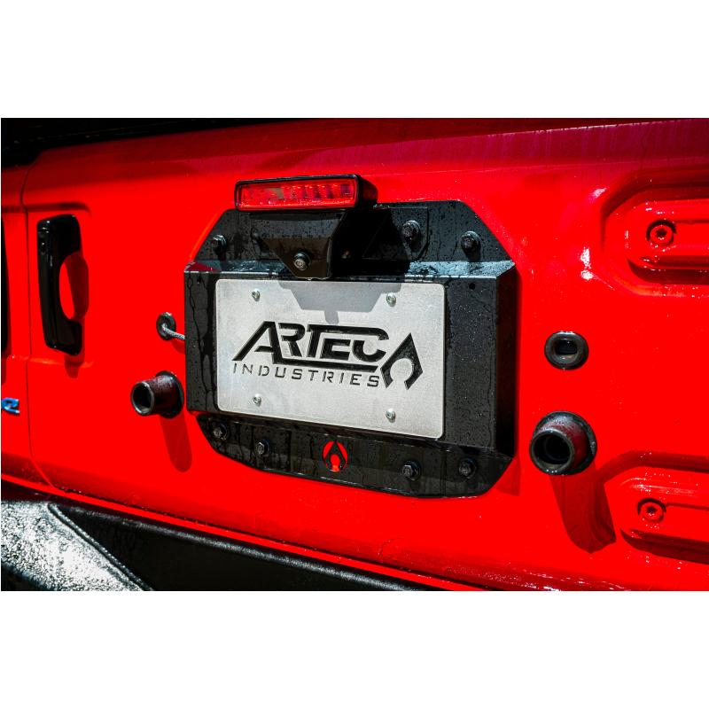 Artec Industries JL5627 Spare Tire Delete Kit V2 Powdercoated Aluminum for 2018-2025 Jeep Wrangler JL