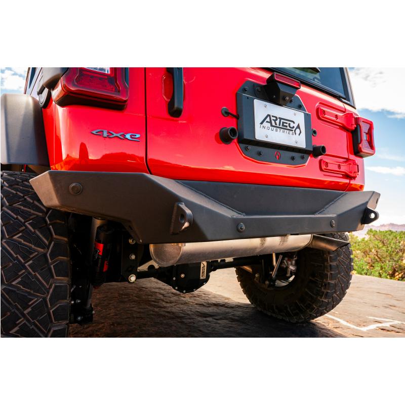 Artec Industries JL5627 Spare Tire Delete Kit V2 Powdercoated Aluminum for 2018-2025 Jeep Wrangler JL