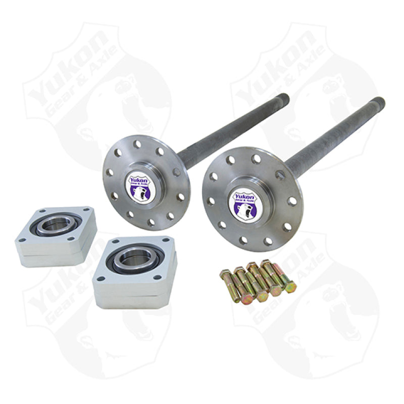 Yukon Gear & Axle YA G3969285-33 1541H Alloy Axle Kit For 12 Bolt Passenger Car / 68-72 Chevelle and 70 Camaro