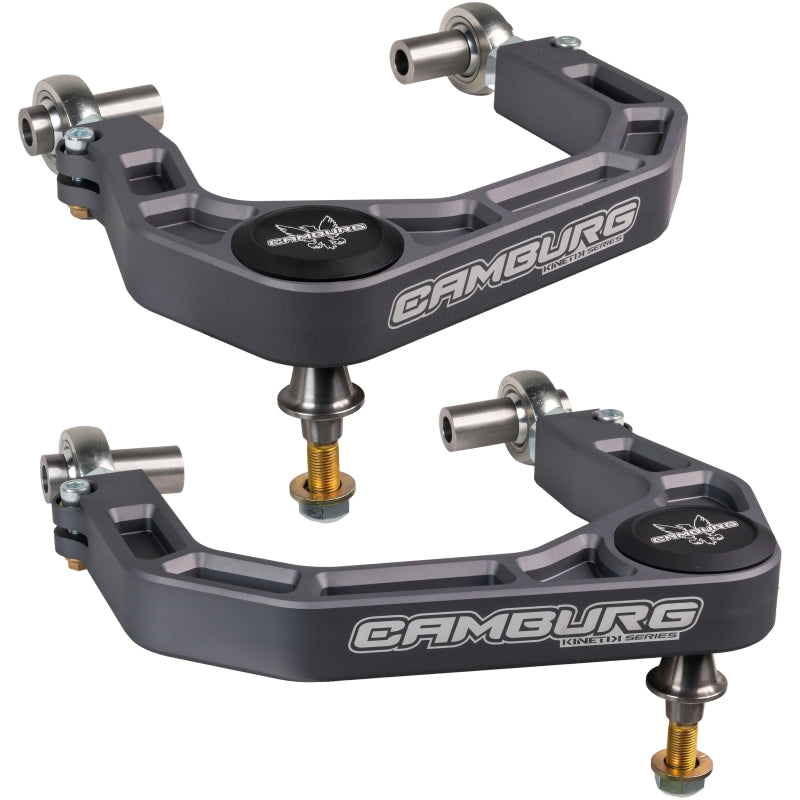 Camburg Engineering CAM-110214-GRY KINETIK Billet Uniball UCA Gray for 2021-2025 Ford Bronco (Excluding Raptor)