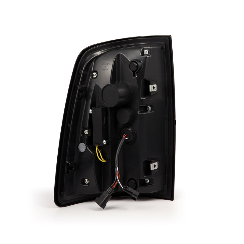 AlphaRex 640003 09-18 Dodge Ram Luxx-Series LED Tail Lights Alpha-Black w/ Activation Light & Sequential Signal