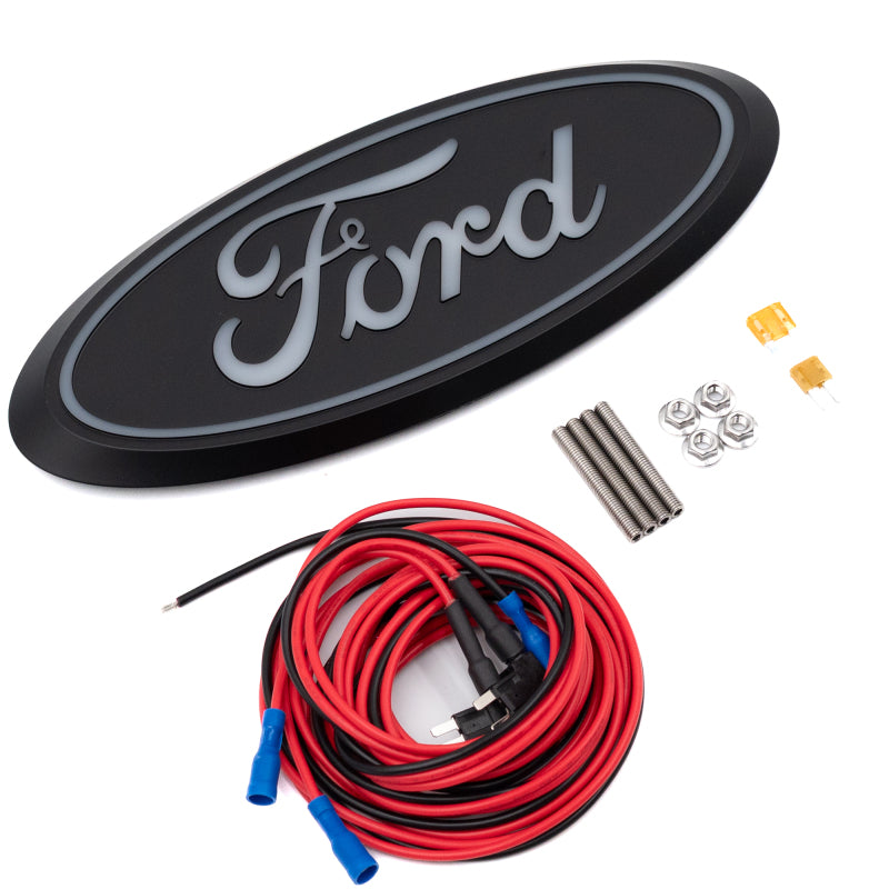 Putco for 2015-2017 Ford F-150 Front Luminix Ford LED Emblem - Fits bar Style Grille