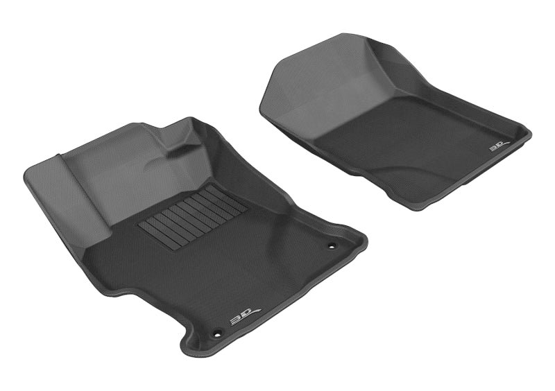3D MAXpider Kagu Front Floor Mats for 2012-2013 Honda Civic