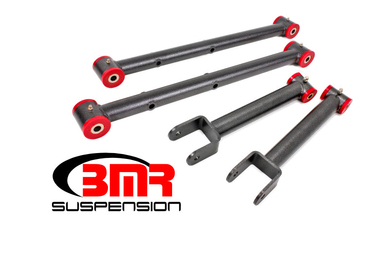 BMR 1964-1967 A-Body Non-Adj. Rear Suspension Kit (TCA034/UTCA010) - Black Hammertone