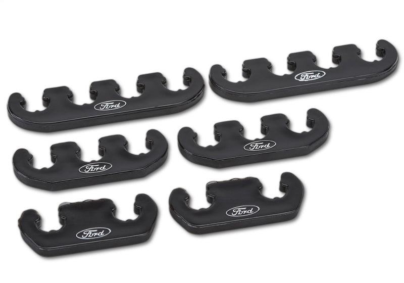 Ford Racing Wire Dividers 4 to 3 to 2 - Black with White Ford Logo