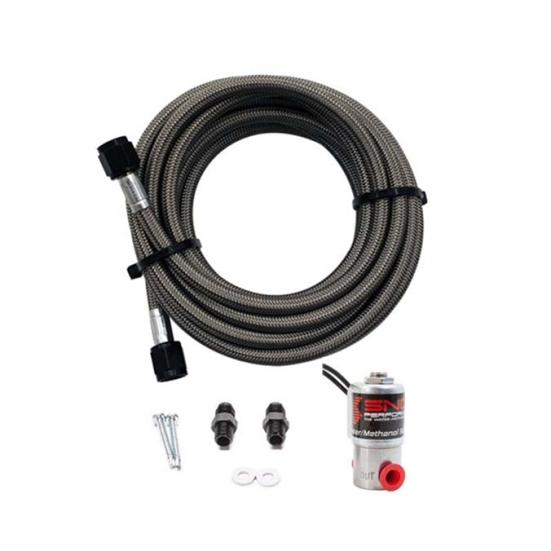 Snow Performance SNO-40012-BRD SS Braided Line Trunk Mount Upgrade (4AN Systems)