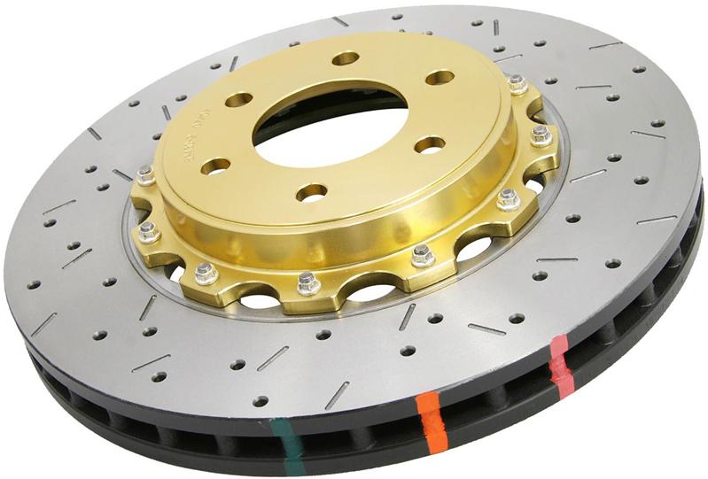 DBA 09-14 Cadillac CTS-V / 12-14 Chevy Camaro ZL1 - T3 5000 Series Slotted Left Front Rotor