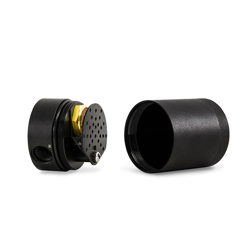 Mishimoto 2017+ Honda Civic Type R Baffled Oil Catch Can Kit - Black - #MMBCC-CTR-17PBEBK2