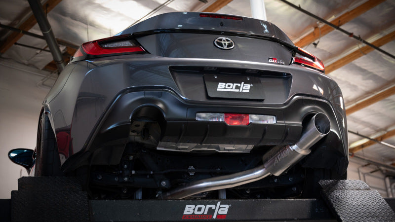 Borla 140912 2022+ Subaru BRZ / 2022+ Toyota GR86 ATAK Cat Back Exhaust - 4.5in Stainless Tips - #140912