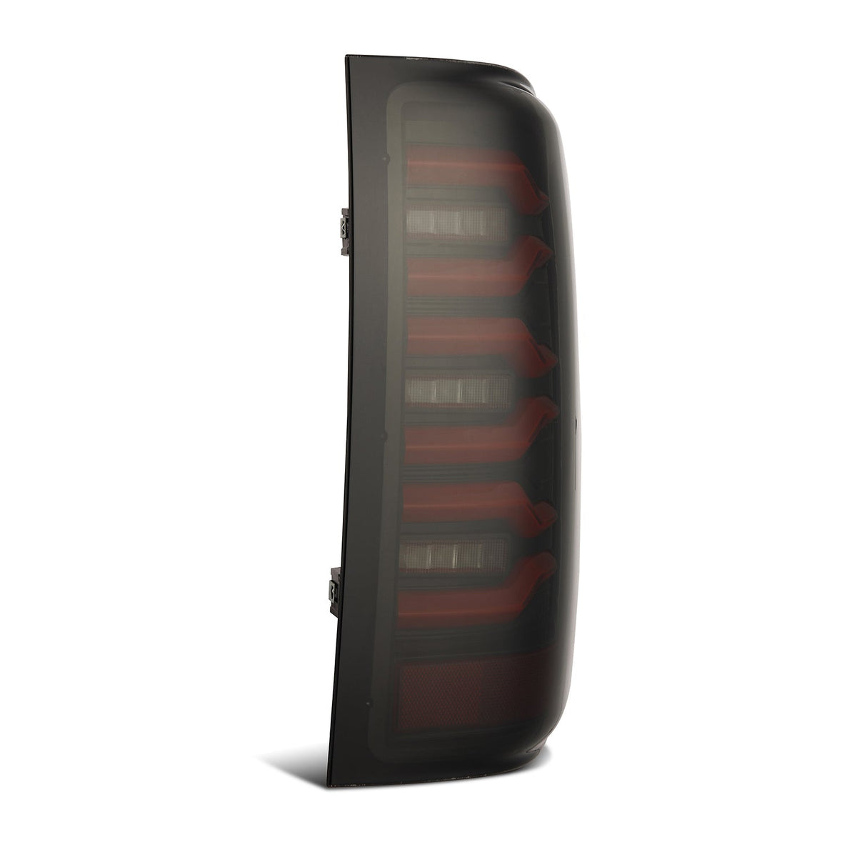 AlphaRex 620000 07-14 Chevrolet Silverado 1500/2500 HD/3500 HD Luxx-Series LED Tail Lights Black/Red