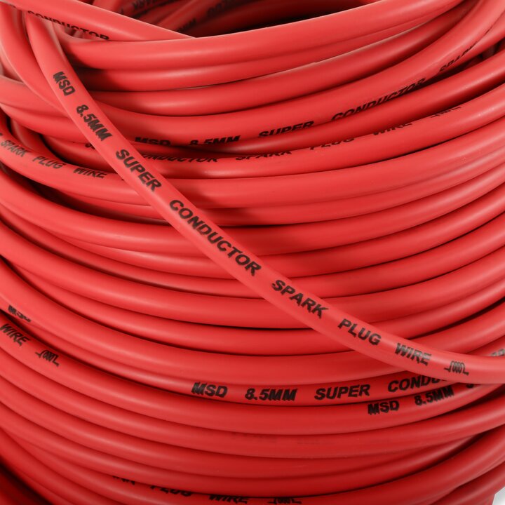 MSD 34059 Spark Plug Wire - Super Conductor - 8.5mm - Red - Bulk