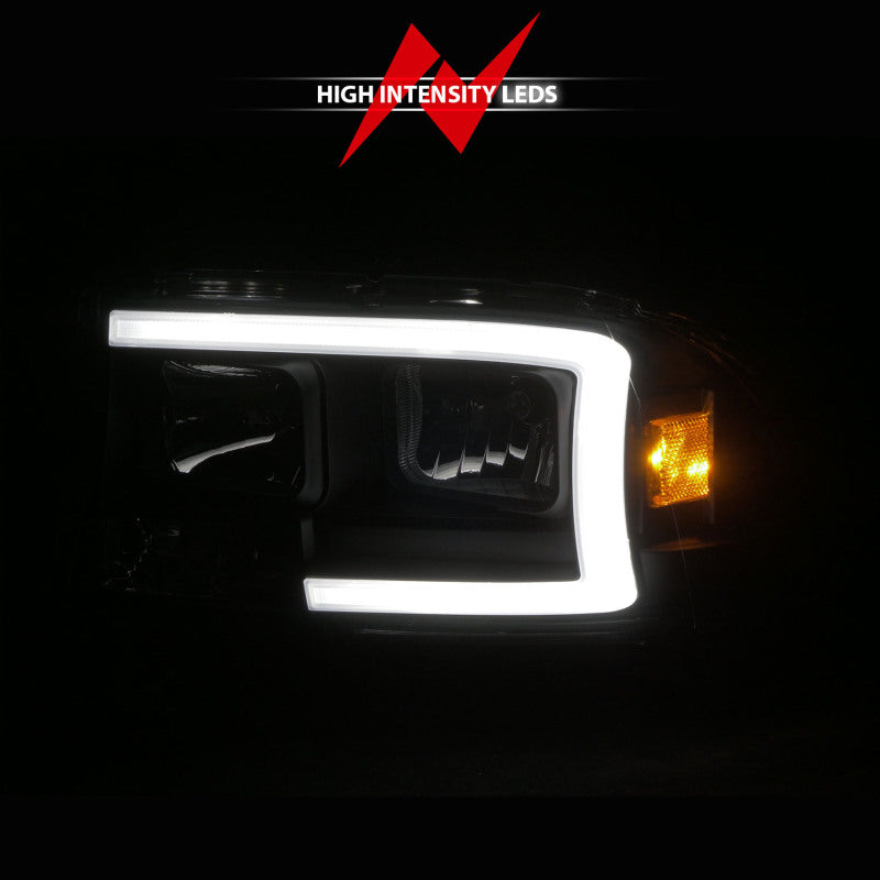 ANZO 1997-2004 Dodge Dakota Crystal Headlights